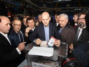Bakan Soylu Trabzonspor Kongresi’ne Katıldı