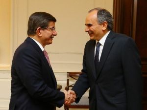 Başbakan Davutoğlu, Merkez Bankası Başkanı Başçı’yı Kabul Etti