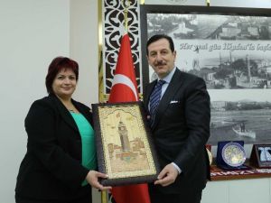 Balkan Heyetinden Tok’a Teşekkür Ziyareti