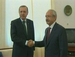 Erdoğan ve Kılıçdaroğlu bir araya geldi - VİDEO