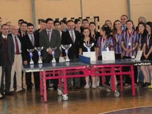 Trabzon Okul Sporları Masa Tenisi Müsabakaları Sona Erdi