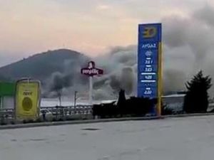 Sakarya’da Plastik Fabrikasında Yangın
