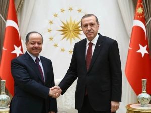 Cumhurbaşkanı Erdoğan’ın Barzani’yi Kabulü