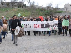 Termik Santrale Karşı Davul Çaldılar