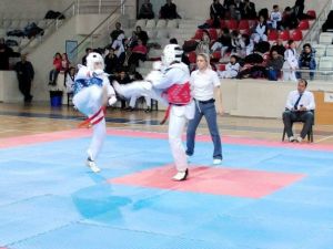 Tekvandocular Bursa’yı Temsil Etmek İçin Yarıştı