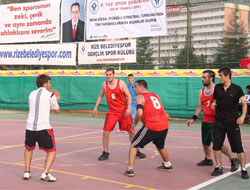 Rize Sahilinde Streetball