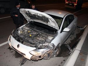 Samsun’da Trafik Kazası: 1 Yaralı