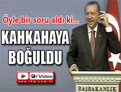 Erdoğan'a Kahkaha Attıran Soru - VİDEO