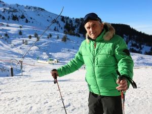 Kartalkaya’da Kayak Sezonu Açıldı
