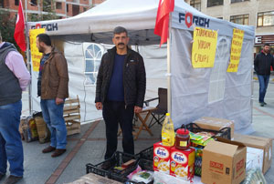 Pazar'da Türkmenler İçin Yardım Kampanyası Başlatıldı