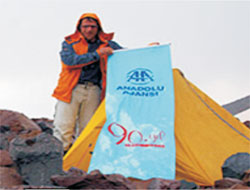 Rizeli Dağcılar Ağrı Dağı'nda