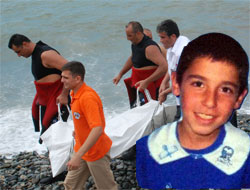 Rize'de Deniz Can Aldı