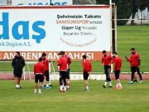 Samsunspor Yine Basına Kapalı Çalıştı