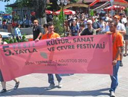 5. Yayla Festivali Fındıklı'da Başladı