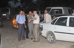 Başkan Gümrükçüoğlu Boztepe'de incemelerde bulundu