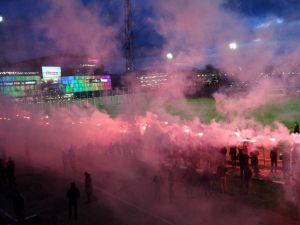 Taraftarlardan Samsunspor’a Destek Yürüyüşü