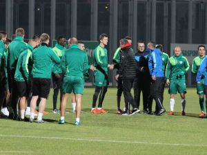 Bursaspor’da Hamzaoğlu İlk Antrenmanına Çıktı