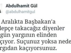 Gül’den Fetö Soruşturmasında Yurt Dışına Kaçanlara Gönderme