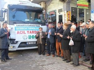 Sakarya İhh’dan Suriye’ye 91’nci Yardım Tırı