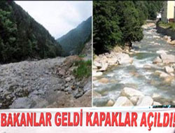 Bakanlar Geldi Kapaklar Açıldı