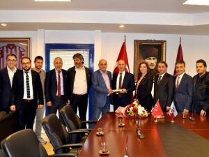 Tsyd Trabzon Şubesi Usta’yı Ziyaret Etti