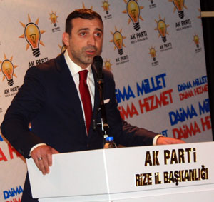 AK Parti Rize Merkez İlçe Danışma Meclis Toplantısını Gerçekleştirdi