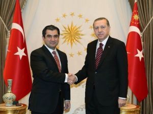 Cumhurbaşkanı Erdoğan, Prof. Dr. Günel’i Kabul Etti