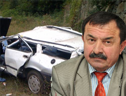 Rizeli Müdür Kazada Öldü