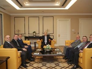 Bakan Çağatay Kılıç, Samsun Sanayi Ve Ticaret Odası Heyetini Kabul Etti
