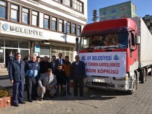 Of’tan Bayırbucak Türkmenleri’ne Yardım