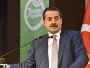 Bakan Çelik: “Huzursuzlukların Nedeni Özden Kopuş”