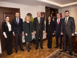Başbakan Yardımcısı Kurtulmuş, Rtgd Üyelerini Kabul Etti