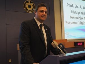 Toplantının Konuğu Tübitak Başkanı Arif Ergin Oldu