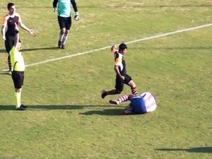 Tekmeci Futbolcunun Cezası Belli Oldu