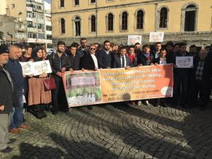 ODTÜ’de Namaz Kılan Öğrencilere Yönelik Saldırı Trabzon’da Protesto Edildi