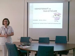 Esogü Hastanesi’nde Kemoterapi Ve Yan Etkilerine Yönelik Eğitim