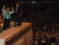 Erdoğan'dan iftar sonrası Giresun'da miting