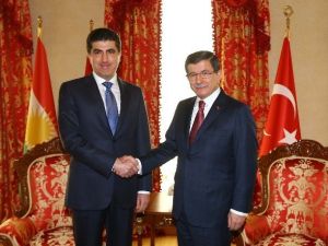 Davutoğlu Barzani İle Görüştü