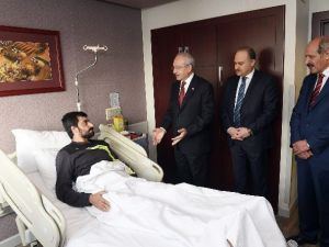 Kılıçdaroğlu’ndan Deniz Demir’e Geçmiş Olsun Ziyareti