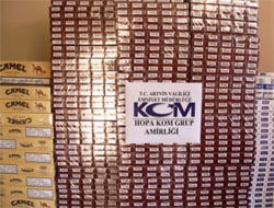 Artvin'de 9440 paket kaçak sigara yakalandı