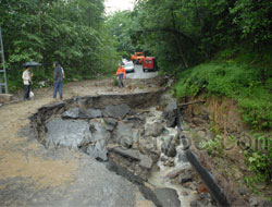 Yağmur Rize'yi Olumsuz Etkiledi