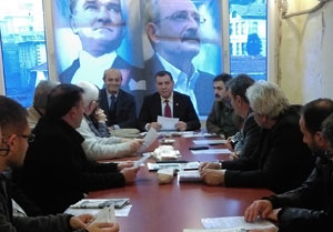 CHP Rize Yönetimi Görev Dağılımı Yaptı