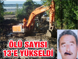 Ölü Sayısı 13'e Yükseldi