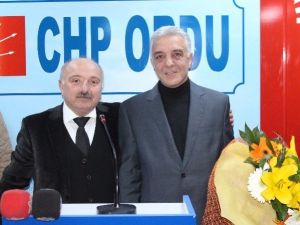Chp Ordu İl Başkanlığı’nda Görev Değişimi