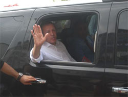 Erdoğan Rize'den Ayrıldı