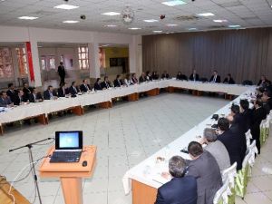 Gümüşhane’de 2015 Yılının Son İl Müdürleri Koordinasyon Toplantısı Gerçekleştirildi