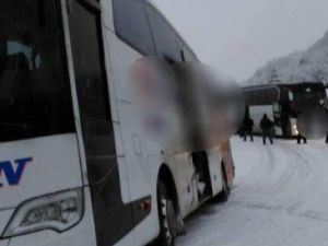 Kastamonu’da Kar Yağışı