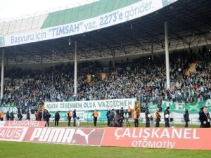 Bursaspor, 8 Bin Seyirci Ortalamasıyla Oynadı