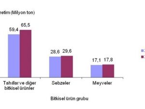Olumlu İklim Şartları Bitkisel Üretimi Arttırdı