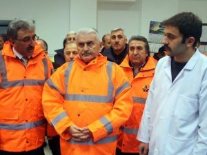 Bakan Binali Yıldırım Bolu Dağı’nda